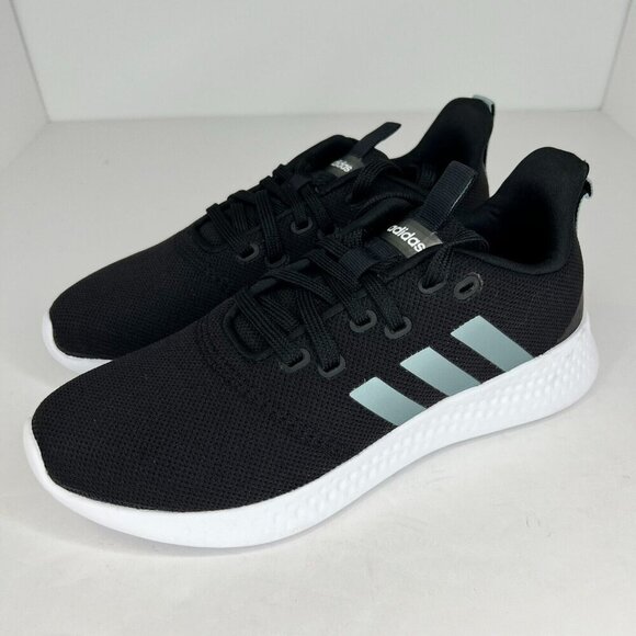 Adidas Puremotion Womens Running Shoes Adidas Puremotion GX5637 Womens Black Gray Striped Lace Up Size 7 Running Shoes